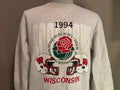Vintage 90s Wisconsin Badgers Rose Bowl Football 1994 Crewneck Sweatshirt L Sweatshirt – Everyday Comfort · Perfect For Daily Wear