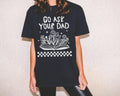 Go Ask Your Dad Bookish TShirt for Mom Who Loves Reading Funny Saying Mother39s Day TShirt with Flowers Silly Bookworm Tee Shirt for Moms Graphic Tee – Soft Feel · Perfect For Daily Wear