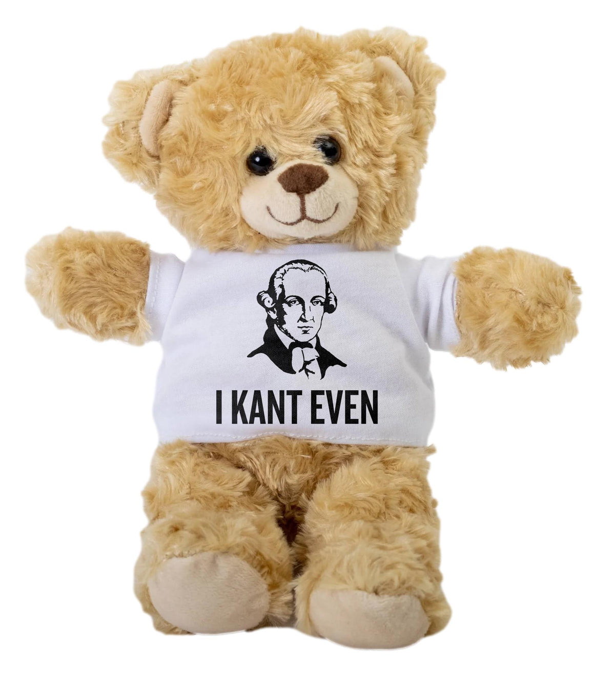 Funny Kant Teddy Bear Philosophy Gift Humor Plush for Philosophers quotI Kant Evenquot Graphic Tee – Everyday Comfort · Perfect For Daily Wear
