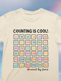 Kindergarten Teacher Tee Shirt Counting is Cool Counting by Fives Teacher TShirt for First Grade Crew Cute Teaching Assistant TShirt Graphic Tee – Premium Graphic · Top Pick For Any Outfit