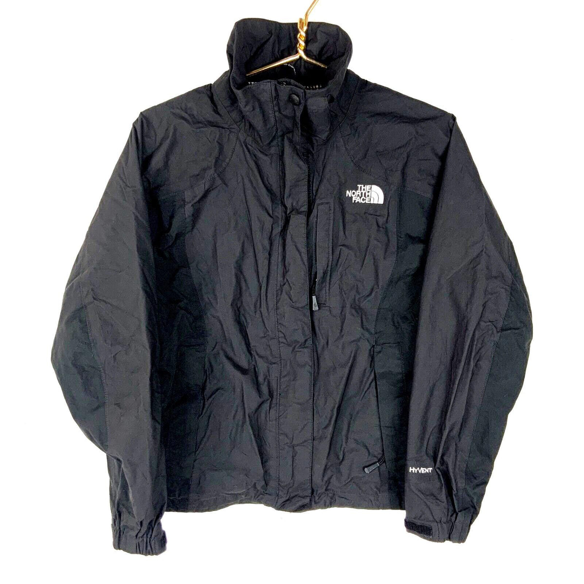 The North Face Women39s Hyvent Jacket Small Black Full Zip Graphic Tee – Bold Style · Must-Have Style