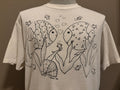 Vintage 90s Fish Family Art Animal Love Ocean Tshirt XL Graphic Tee – Fan Favorite · Great Gift For Fans
