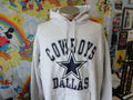 Vintage 9039s Dallas Cowboys Nutmeg Mills Gray Hoodie Sweatshirt Size XL Hoodie – Soft Feel · Must-Have Style