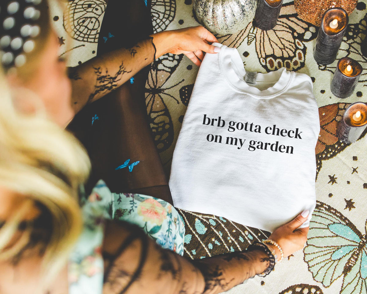 Cute Garden Lover Sweatshirt for Mom or Sister Who Loves Gardening Funny Saying Cut Flower Gardening Gift Flower Farmer Present for Wife Sweatshirt – Warm & Stylish · Top Pick For Any Outfit