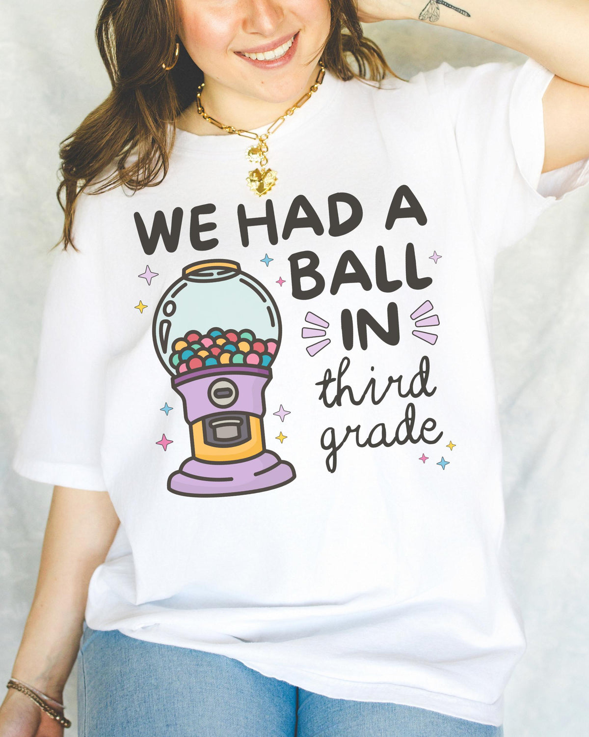 Last Day of School Third Grade Teacher Tee Shirt for Third Grade Crew Teaching Assistant Colorful 90s Vibe End of School Class Dismissed Graphic Tee – Feel-Good Design · Trending Graphic Apparel