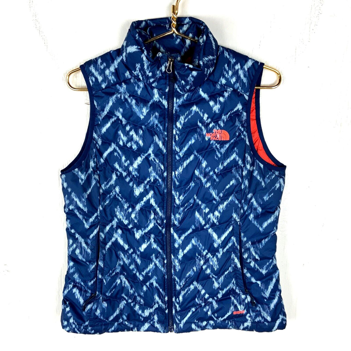The North Face Women39s 550 Flare Down Puffer Vest Jacket Size Medium Blue Graphic Tee – Warm & Stylish · Top Pick For Any Outfit