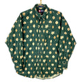 Vintage Chaps Ralph Lauren Shirt Large Green Long Sleeve Button Up Pattern Graphic Tee – Bold Style · Top Pick For Any Outfit