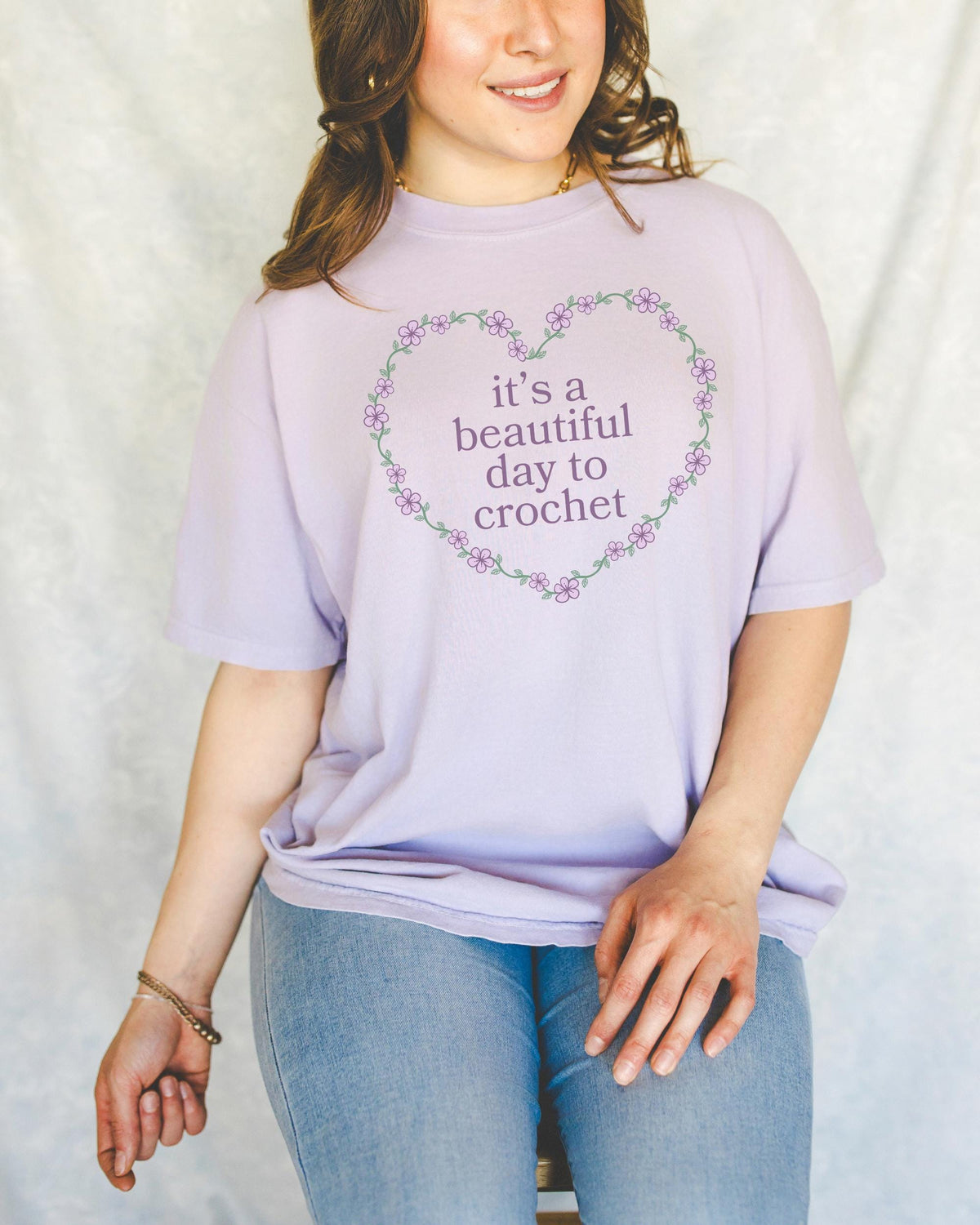 Crochet Lover Shirt for Mama or Grandma Who Loves to Crochet Friend or Wife Who Crochets Cute Mother39s Day or Birthday Gift for Crocheter Graphic Tee – Feel-Good Design · Perfect For Daily Wear