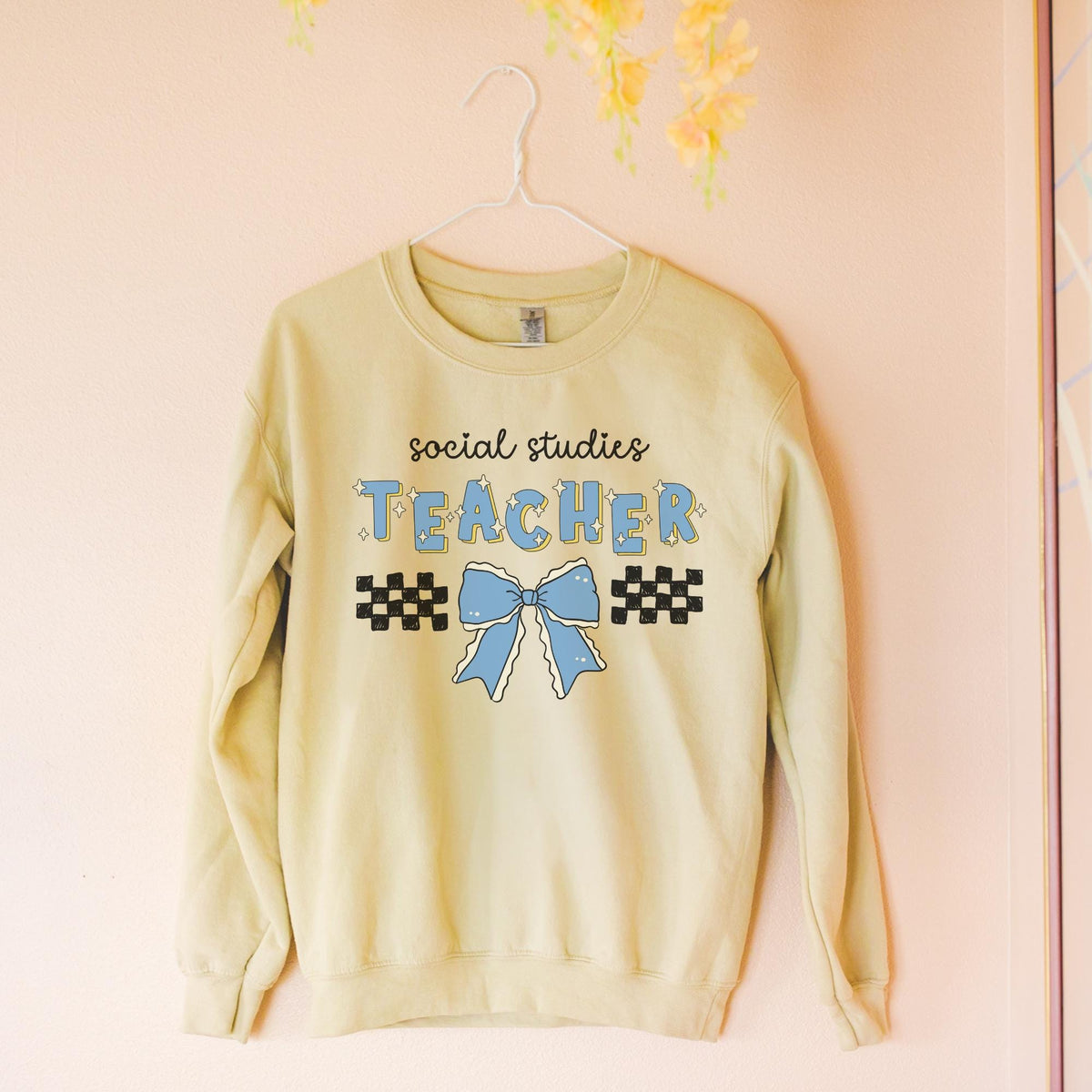 Social Studies Teacher Sweatshirt Cute Congratulations Gift New Social Studies Teacher Graduation Gift Back to School Matching Shirt Sweatshirt – Easygoing Wear · Perfect For Daily Wear