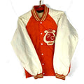 Vintage 1980s Bomber Jacket Small Orange Snap Button Lined Made Usa Graphic Tee – Cozy Vibes · High-Quality Print