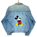 Vintage Mickey Mouse Denim Jean Jacket Large Light Wash Disney 90s Graphic Tee – Bold Style · Must-Have Style