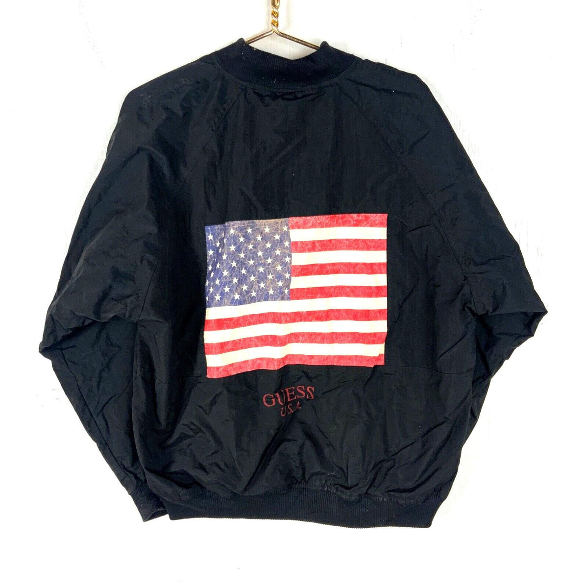 Vintage Guess Windbreaker Jacket Large Black Georges Marciano Full Zip 90s Graphic Tee – Easygoing Wear · Trending Graphic Apparel