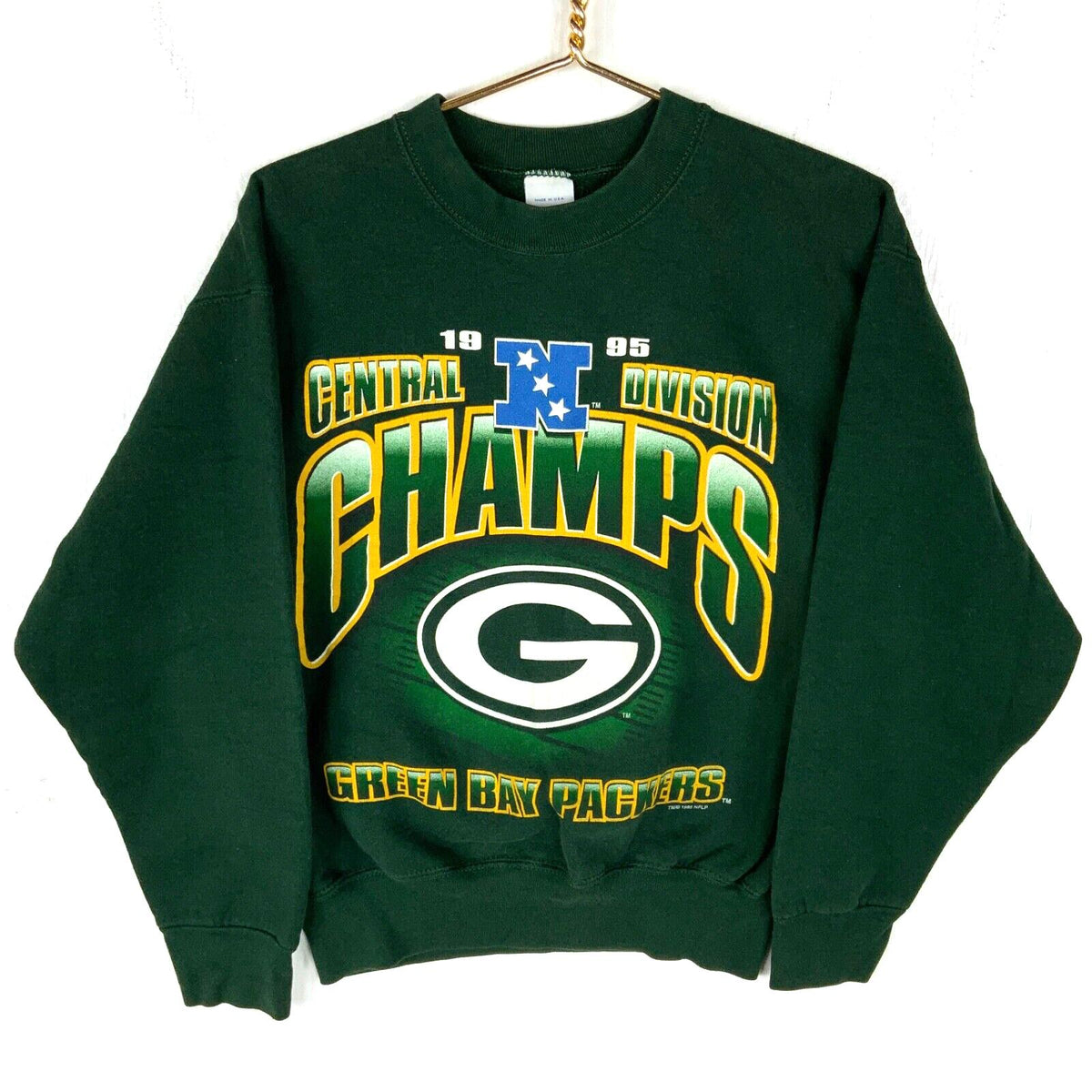 Vintage Green Bay Packers Salem Sweatshirt Medium 1995 Nfl Central Champs 90s Sweatshirt – Feel-Good Design · Must-Have Style