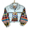 Vintage Jou Jou Navajo Women39s Denim Jean Jacket Large Blue Light Wash Graphic Tee – Soft Feel · Trending Graphic Apparel