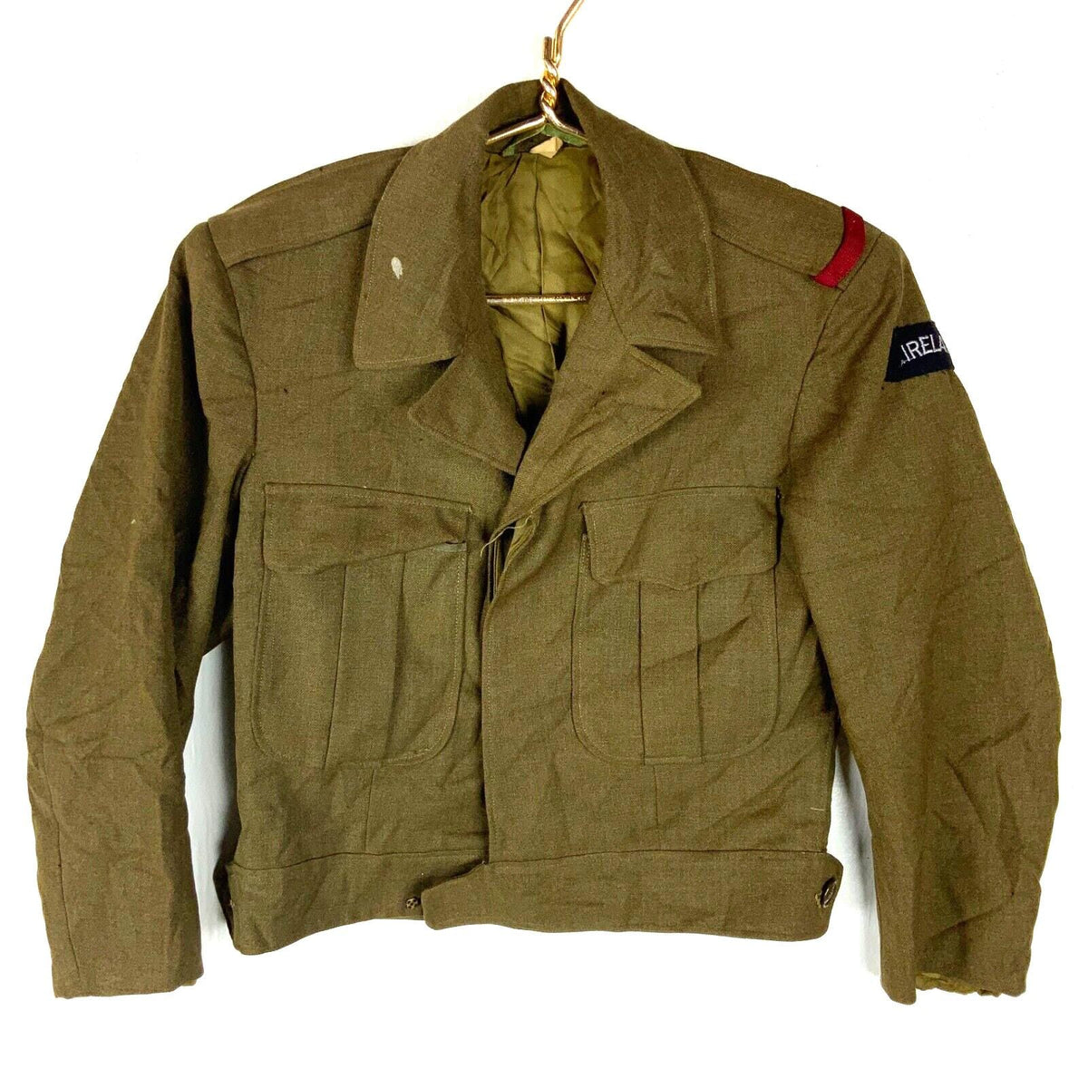 Vintage Us Army Wool Battle Dress Jacket Size 34R Brown Distressed 1940s50s Graphic Tee – Warm & Stylish · Must-Have Style