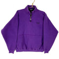 Vintage Adidas Trefoil Sweatshirt High Neck Medium Purple Made Usa 14 Zip 90s Sweatshirt – Warm & Stylish · High-Quality Print