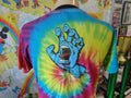 Vintage 2000s Santa Cruz Speed Wheels screaming hand ty dye Skateboard Skater Tshirt L Graphic Tee – Premium Graphic · Top Pick For Any Outfit