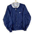 Vintage Nike Windbreaker Jacket Medium Blue Full Zip Lined 90s Graphic Tee – Cozy Vibes · Trending Graphic Apparel