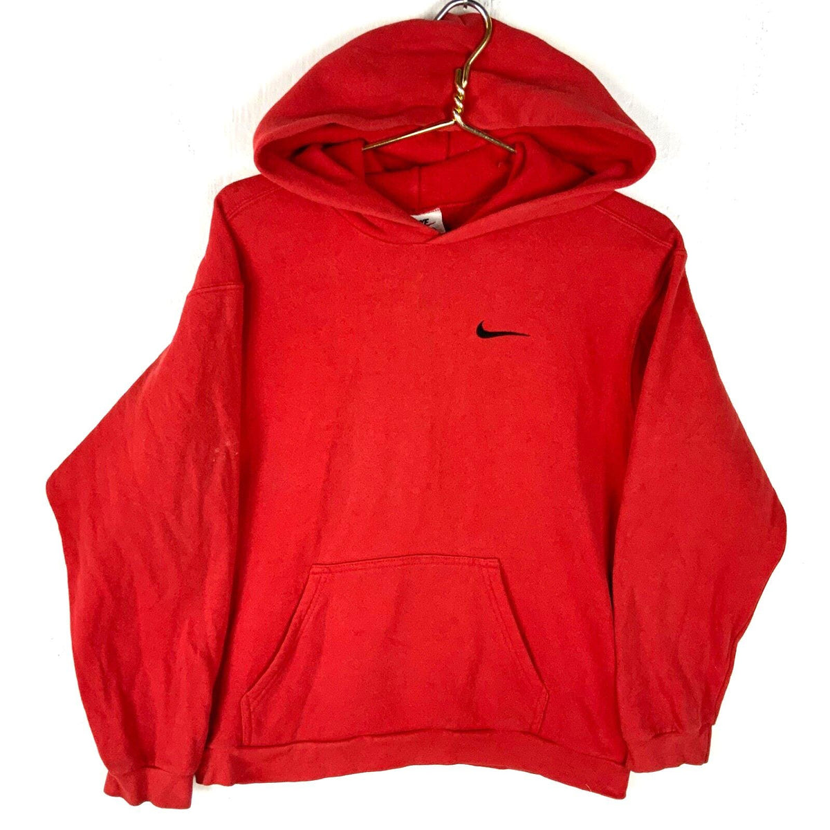 Vintage Nike Sweatshirt Hoodie Size Medium Red Made In Usa Swoosh 90s Hoodie – Cozy Vibes · High-Quality Print