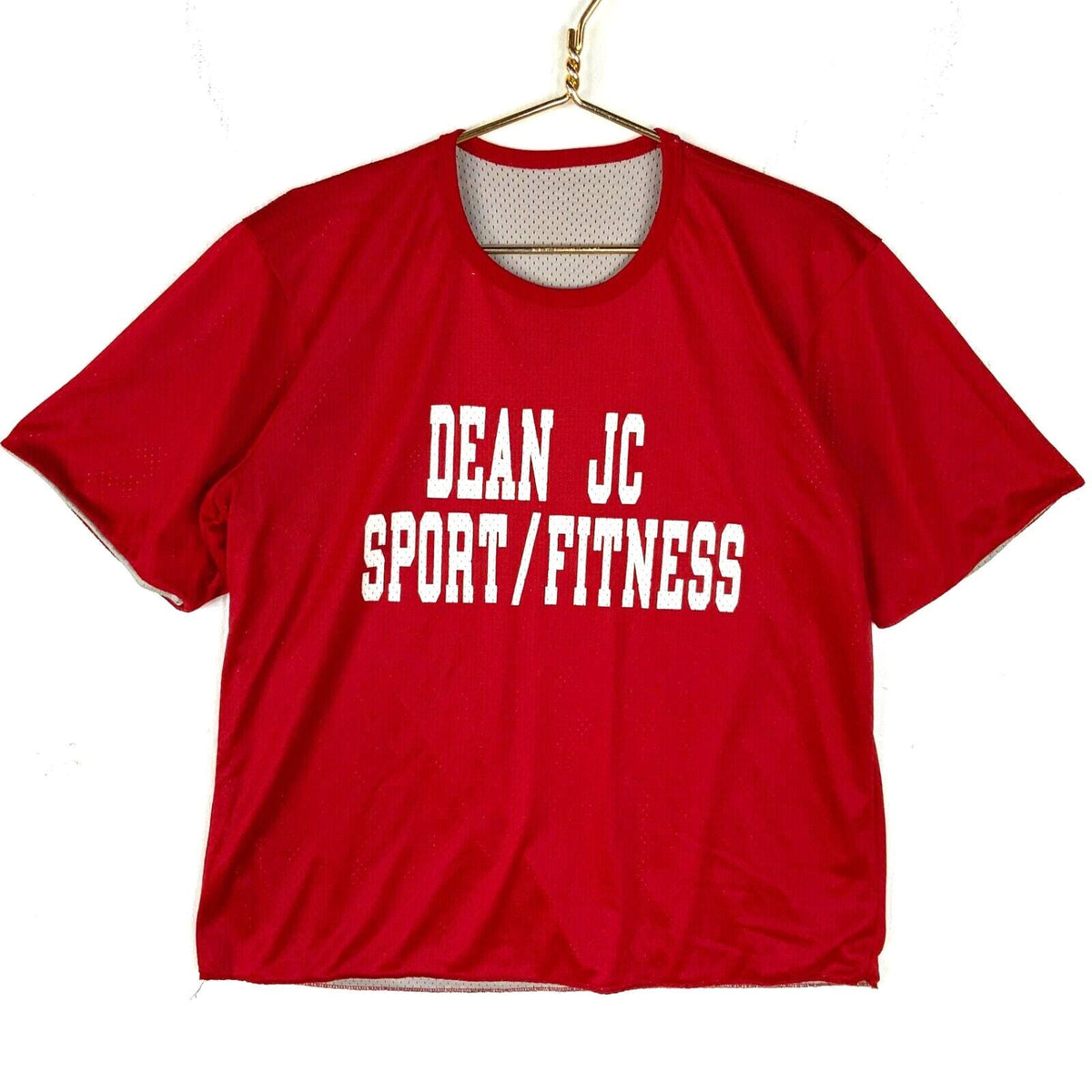 Vintage 1980s Champion Double Faced Jersey Large Mesh Short Sleeve Red Gray Jersey – Easygoing Wear · Top Pick For Any Outfit