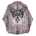 Vintage Y2K Shirt XL Gray Button Up Eighty Eight Acid Wash Grunge Goth Punk Graphic Tee – Warm & Stylish · Trending Graphic Apparel