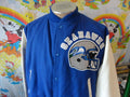 Vintage 8039s Seattle Seahawks NFL Football Chalk Line Varsity Style Letterman Jacket Size L Graphic Tee – Warm & Stylish · High-Quality Print