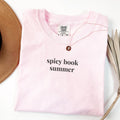Spicy Book Lover Tee Shirt for Friend Who Loves Summer and Romance Novels Spicy Book Summer Silly Book Lover Gift Idea Bookworm Tee Shirt Graphic Tee – Easygoing Wear · Top Pick For Any Outfit