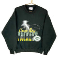 Vintage Green Bay Packers Sweatshirt Large Black 1995 Nfl Lightening 90s Sweatshirt – Cozy Vibes · Trending Graphic Apparel
