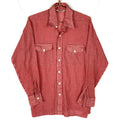 Vintage Western Shirt Large Red Long Sleeve Button Up Checkered 80s Graphic Tee – Feel-Good Design · Perfect For Daily Wear