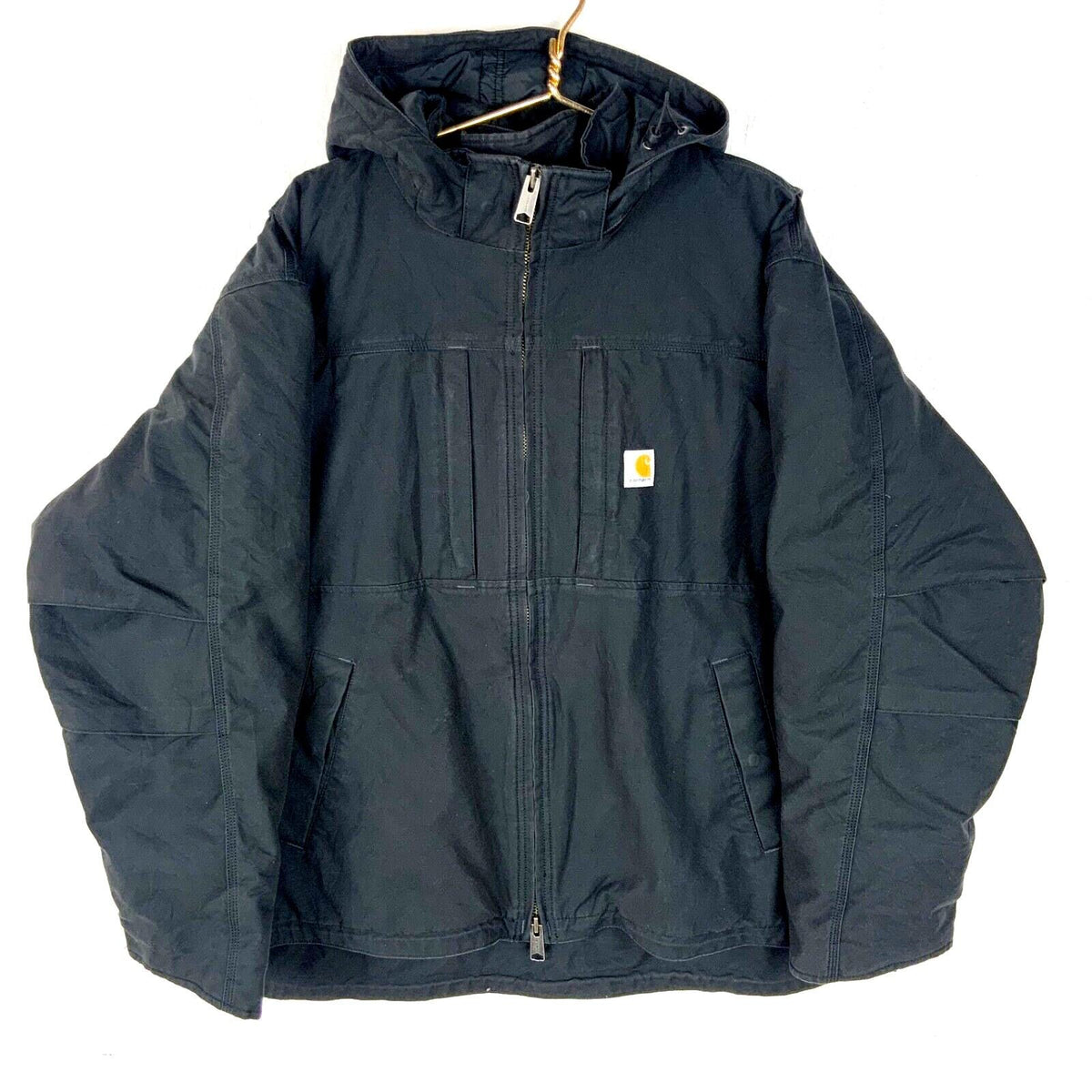 Carhartt Full Swing Jacket 3XL Black Full Zip Quilt Lined Workwear Soft Shell Graphic Tee – Fan Favorite · Great Gift For Fans