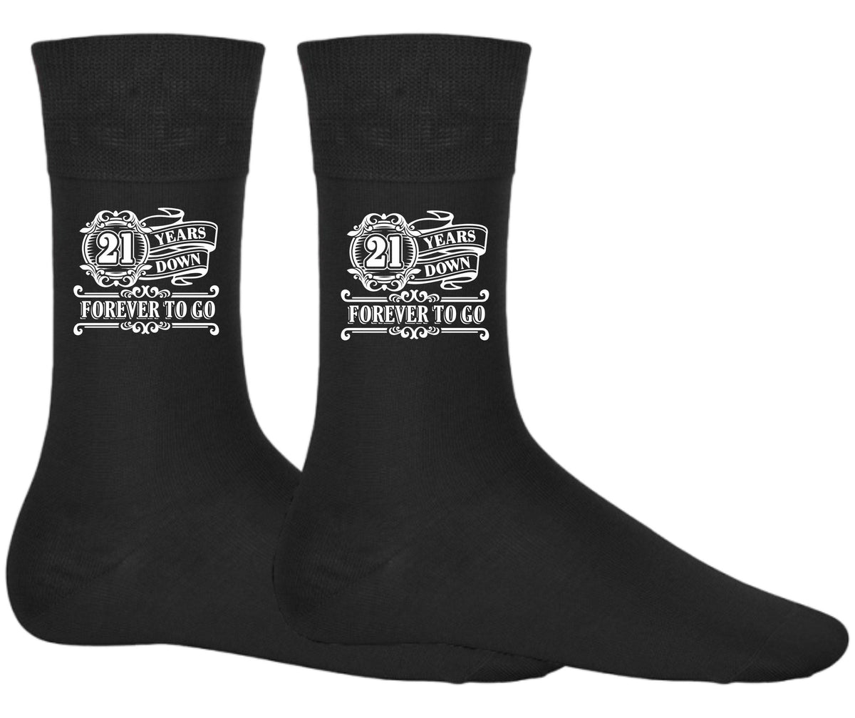 21st Birthday Socks Twenty One Years Down Forever To Go Born in 2004 Birthday 21 Birthday Gift Socks for Birthday Gifts Graphic Tee – Aesthetic Look · Must-Have Style