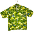 Vintage Y2K Quiksilver Hawaiian Short Sleeve Shirt Small Green Button Up Graphic Tee – Easygoing Wear · Must-Have Style