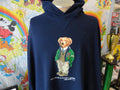 Vintage Polo Ralph Lauren Mens Hoodie Navy Blue 3XL USA Preppy POLO BEAR Hoodie – Easygoing Wear · Must-Have Style