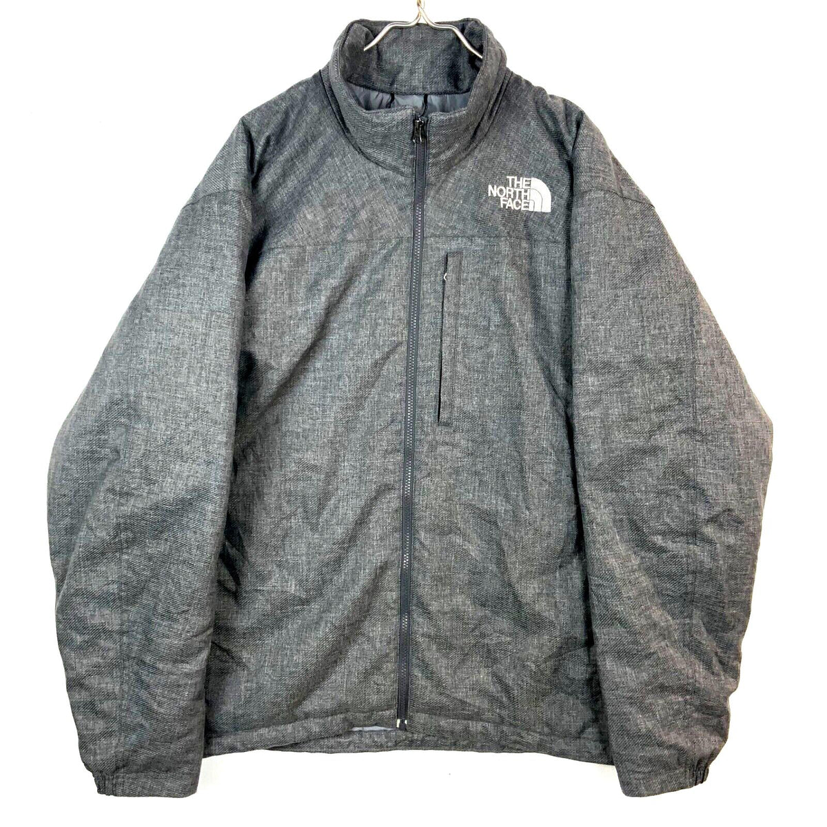 The North Face Jacket Size XL Gray Full Zip Light Puffer Graphic Tee – Soft Feel · High-Quality Print