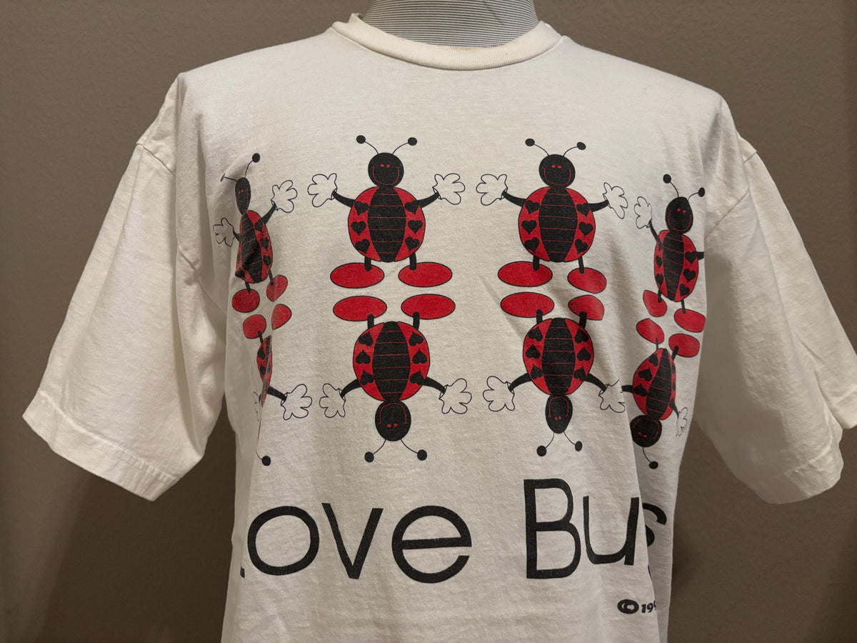 Vintage 90s Love Bugs Lady Bugs Nightgown Tshirt XL Graphic Tee – Premium Graphic · Must-Have Style