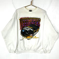 Vintage Nascar Sweatshirt XL Everybodys Running After Midnite Dusty Wallace 90s Sweatshirt – Cozy Vibes · High-Quality Print
