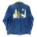 Vintage Christopher Banks Women39s Denim Jean Jacket Large Medium Wash Full Zip Graphic Tee – Fan Favorite · Trending Graphic Apparel