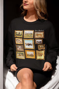 Rosa Bonheur Art History Sweatshirt Famous Paintings French Art History Realism Art Movement Animal Lover Present LGBTQ 19th Century Art Sweatshirt – Bold Style · Perfect For Daily Wear