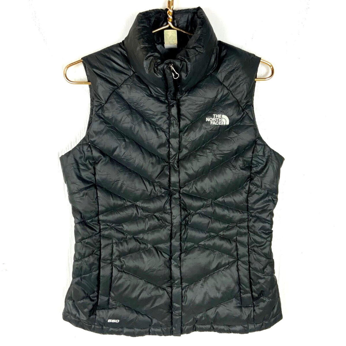 The North Face 550 Down Women39s Puffer Vest Medium Gray Full Zip Graphic Tee – Soft Feel · High-Quality Print