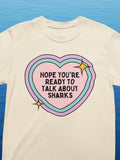 Funny Shark Lover TShirt for Trip to Beach Animal Lover Present Cute Marine Biologist Gift Birthday Present for Sister who Loves Sharks Graphic Tee – Soft Feel · High-Quality Print