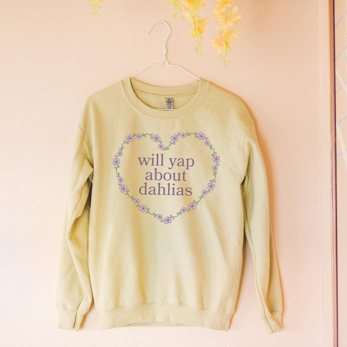 Cute Dahlia Lover Sweatshirt Cut Flower Farmer Cut Flower Gardner that Loves Dahlia Flowers Garden Lover Gift Mother39s Day or Birthday Sweatshirt – Premium Graphic · Top Pick For Any Outfit
