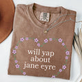 Charlotte Bront Jane Eyre Tee Shirt for Book Lover Who Loves Gothic Romance 19th Century Classic Literature TShirt Bookworm Present Graphic Tee – Easygoing Wear · Perfect For Daily Wear