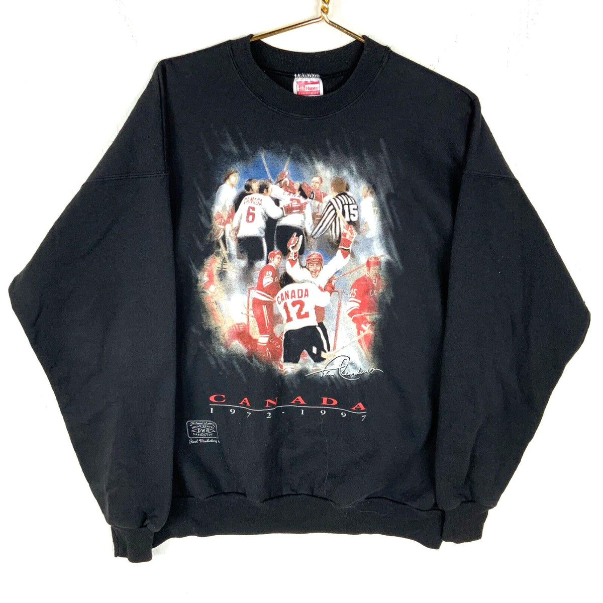 Vintage Team Canada Hockey Sweatshirt XL 1997 Paul Henderson 90s Sweatshirt – Easygoing Wear · High-Quality Print