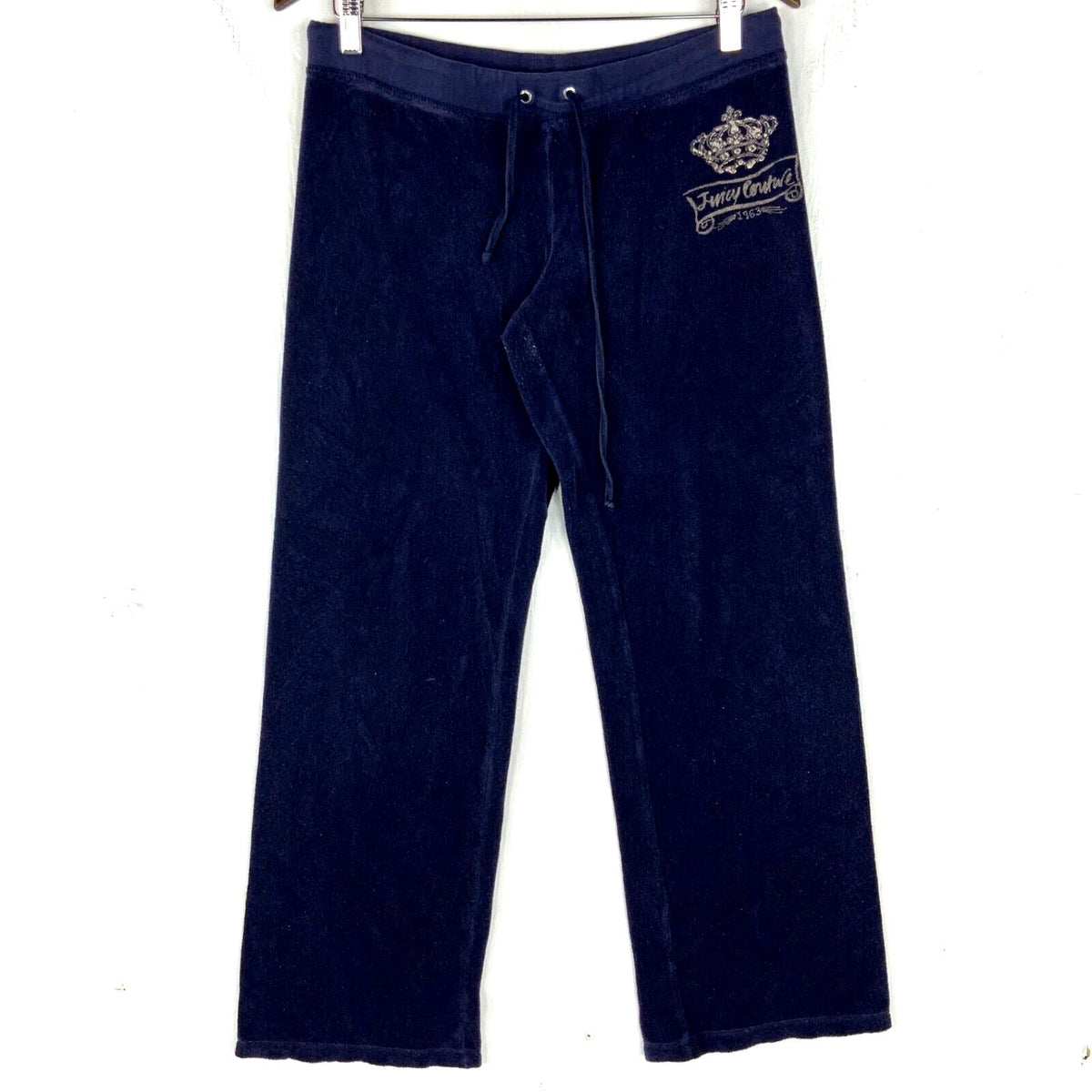 Y2K Juicy Couture Terry Cloth Women39s Sweat Pants Medium Blue Graphic Tee – Easygoing Wear · Must-Have Style