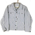 Lauren Ralph Lauren Denim Jean Jacket Women39s 3X White striped Navy Style Graphic Tee – Fan Favorite · Perfect For Daily Wear