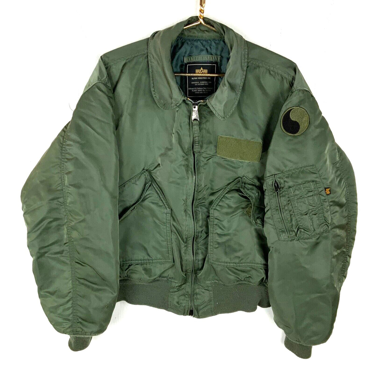 Vintage Alpha Industries Cwu45p Flyers Jacket XL Green Made In Usa Full Zip Graphic Tee – Premium Graphic · Great Gift For Fans