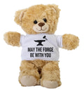 Blacksmith Teddy Bear May The Forge Be With You Funny Blacksmith Gift Metalworker Plush Graphic Tee – Easygoing Wear · Top Pick For Any Outfit
