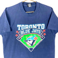 Vintage Toronto Blue Jays Tshirt XL Blue 1988 Mlb Baseball Single Stitch Graphic Tee – Easygoing Wear · High-Quality Print