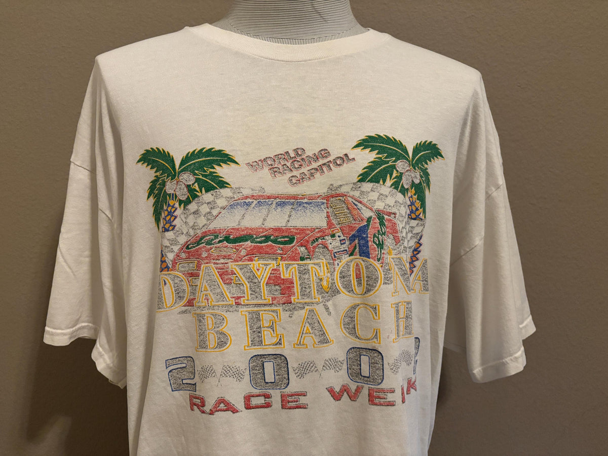 Vintage 2000s Daytona Beach Race Week Racecar 2002 Tshirt XL Graphic Tee – Everyday Comfort · Trending Graphic Apparel