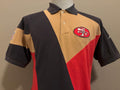 Vintage 90s San Francisco 49ers California Football NFL Polo Tshirt L Graphic Tee – Bold Style · Great Gift For Fans